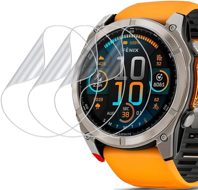 1-3Pcs Hydrogel Film For Garmi - Smartwatch Screen Film บทวิจารณ์และราคา