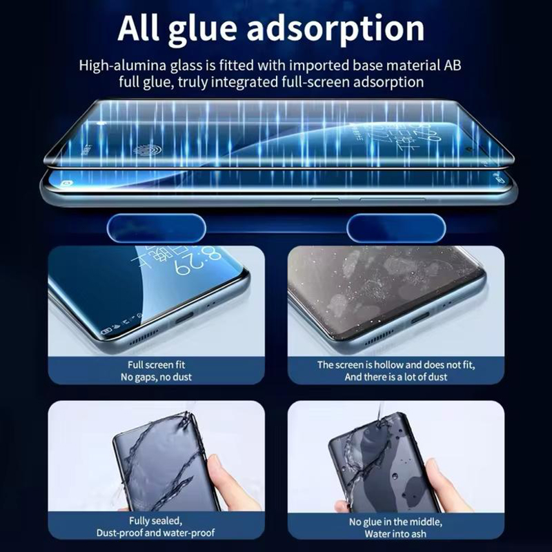 Full Glue Tempered Glass For X - Screen Alignment Tool บทวิจารณ์และราคา