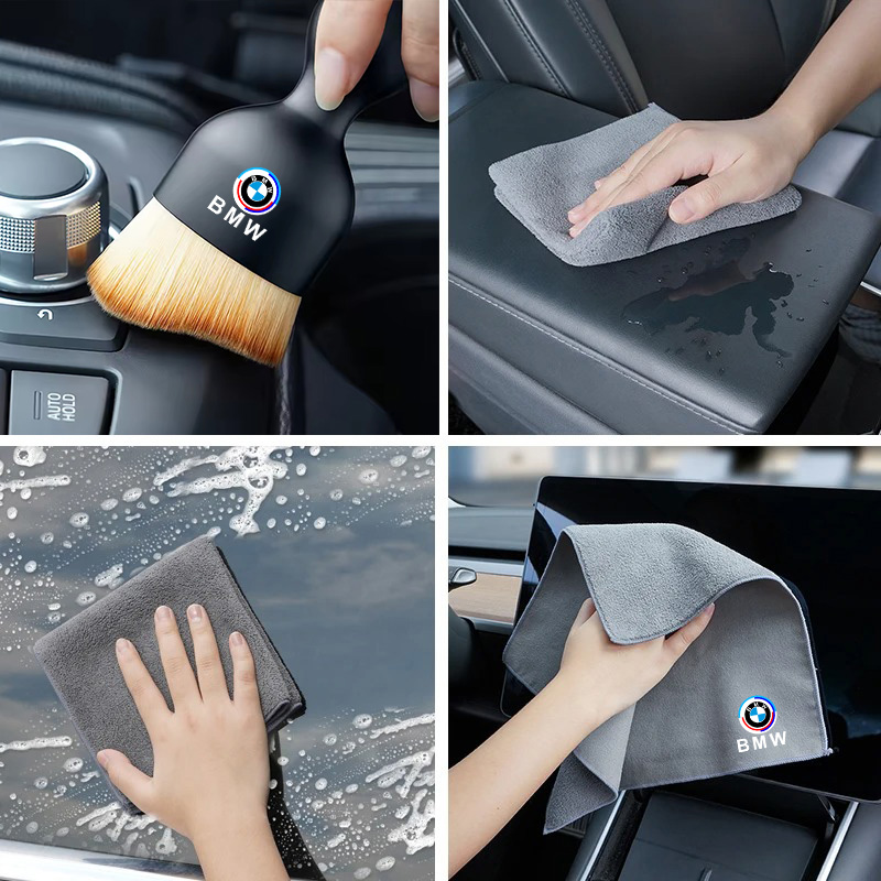 Car Sticker Soft Brush Dust Re - Dust Removal Sticker บทวิจารณ์และราคา