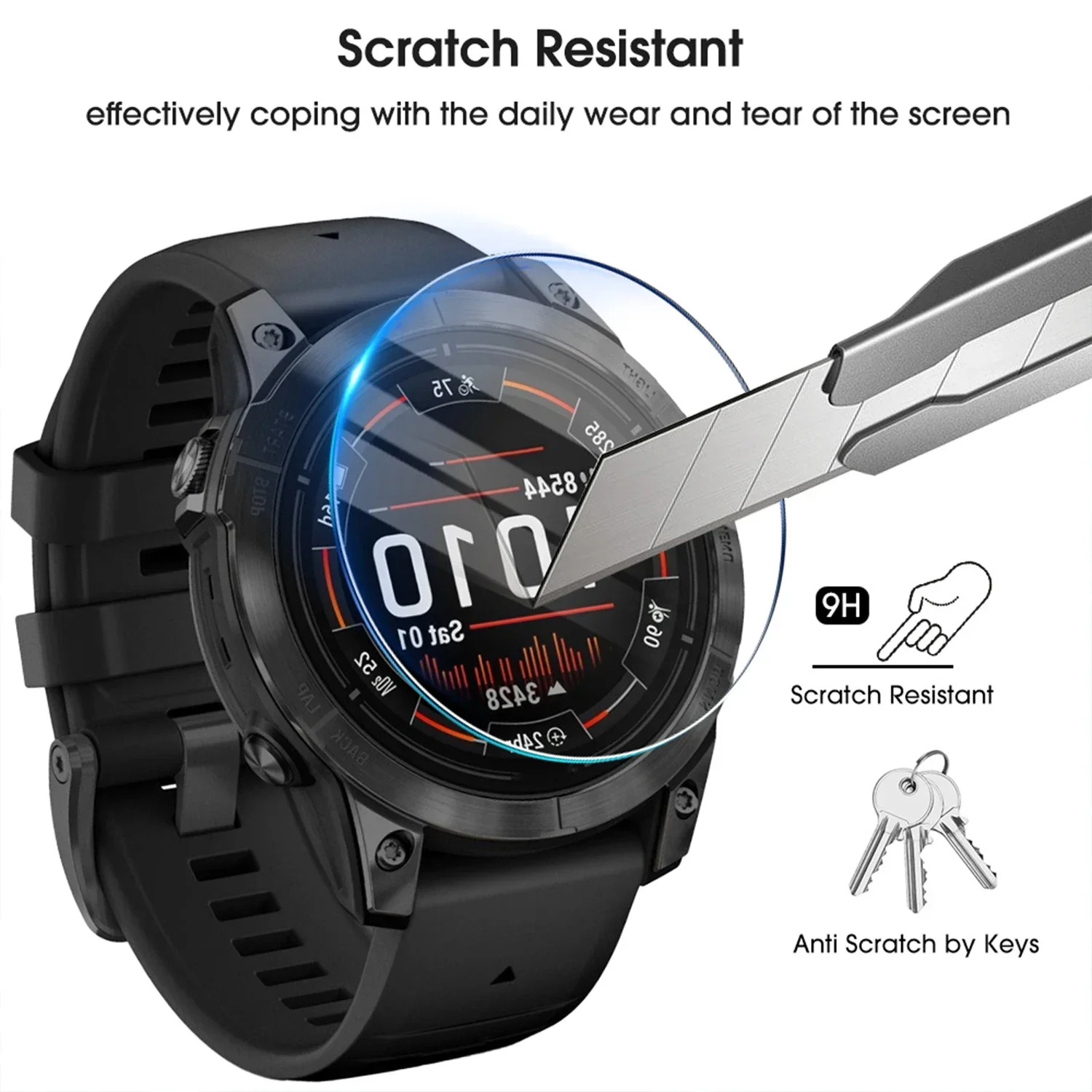 HD Tempered Glass For Garmin F - Screen Alignment Tool บทวิจารณ์และราคา
