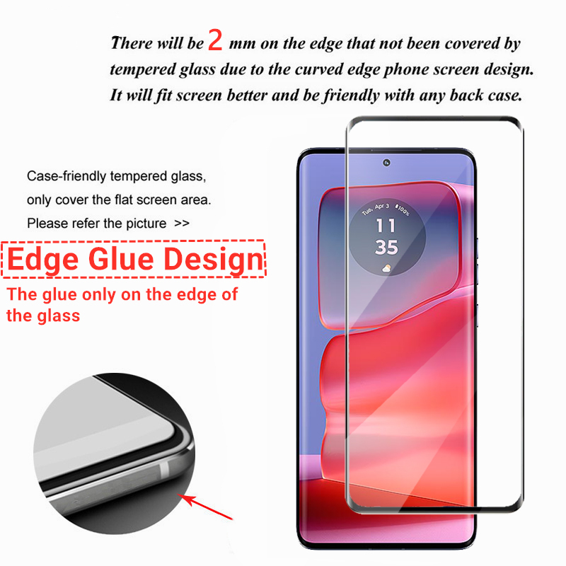 2/4PCS 3D Curved Edge Glass Fo - Curved Edge Screen บทวิจารณ์และราคา