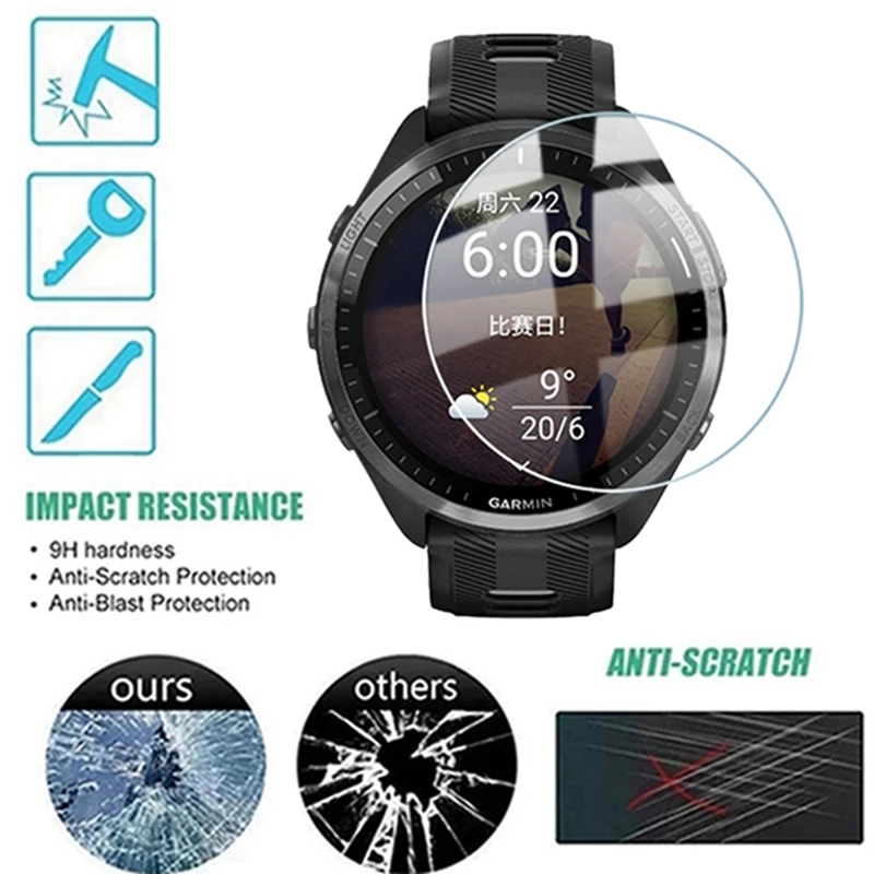 Tempered Glass For Garmin Fore - Tempered Glass Screen 9H บทวิจารณ์และราคา