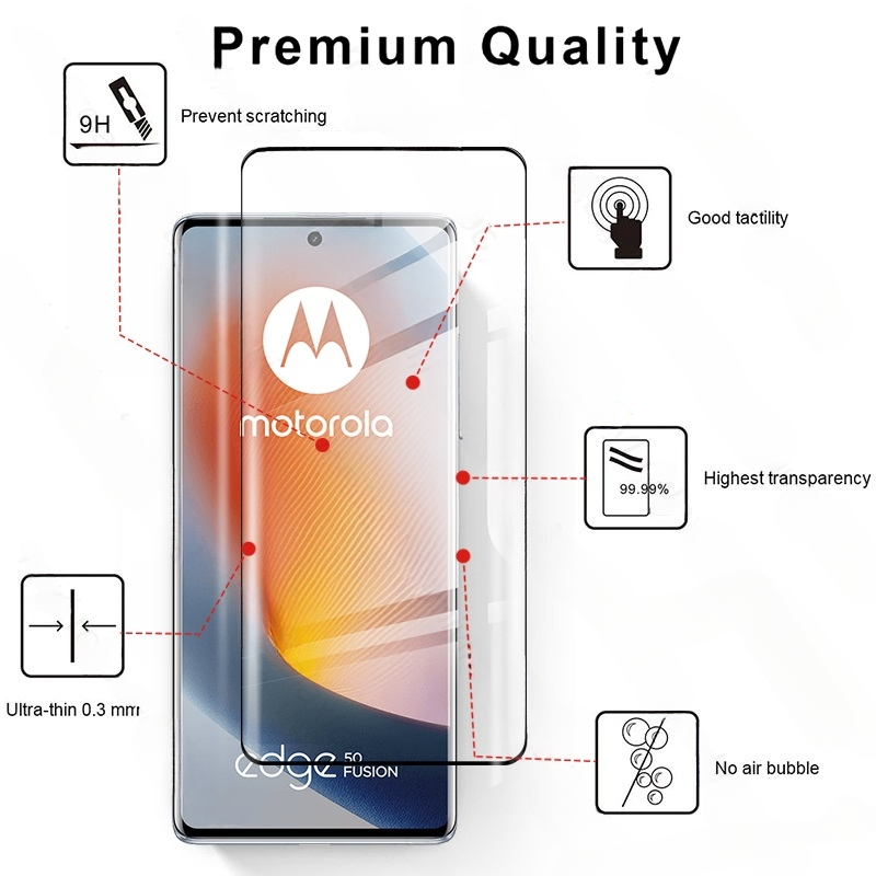 MotorolaEdge50Fusion 5G Case 4 - Curved Edge Screen บทวิจารณ์และราคา