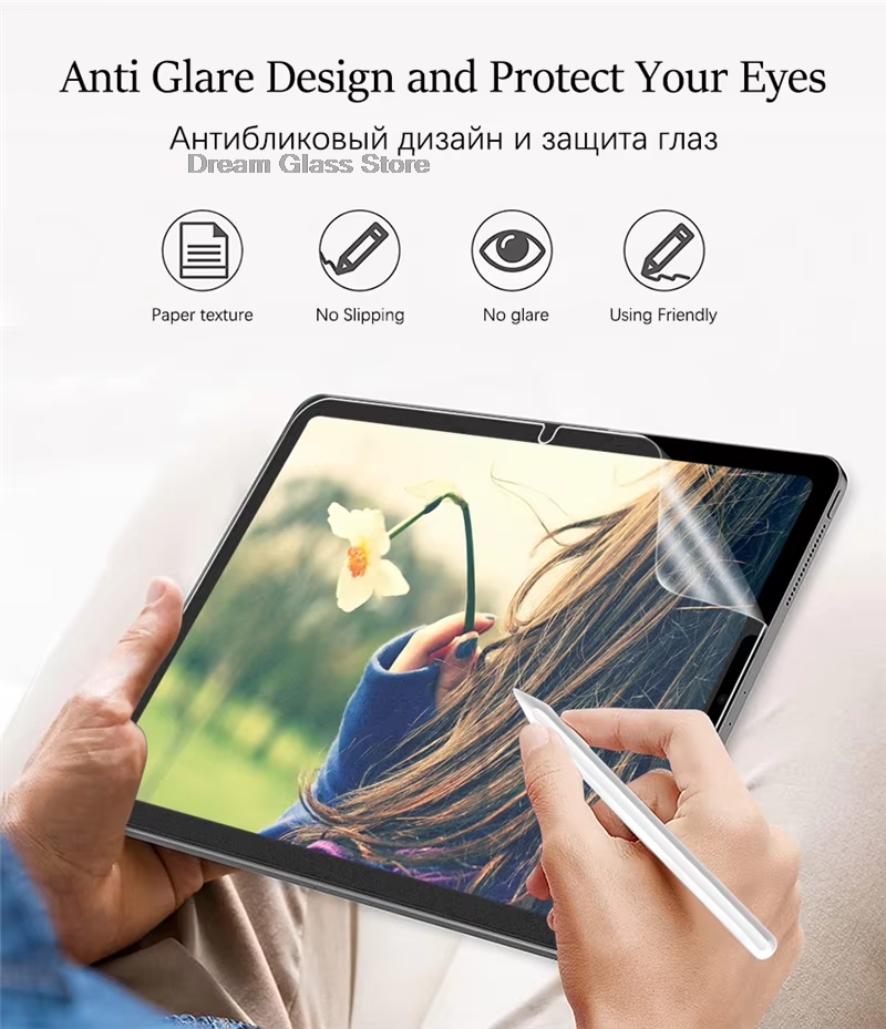 1PCS Anti-Glare Paper Feel Scr - Matte Anti Glare Screen บทวิจารณ์และราคา