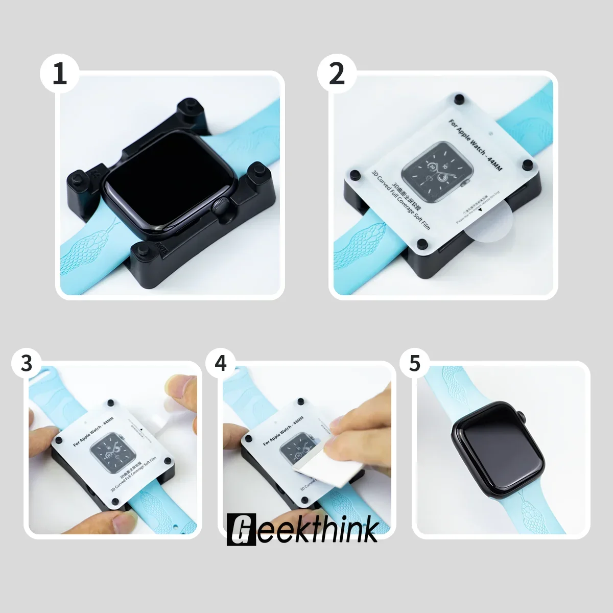 Hydrogel Film For Apple Watch  - Screen Alignment Tool บทวิจารณ์และราคา