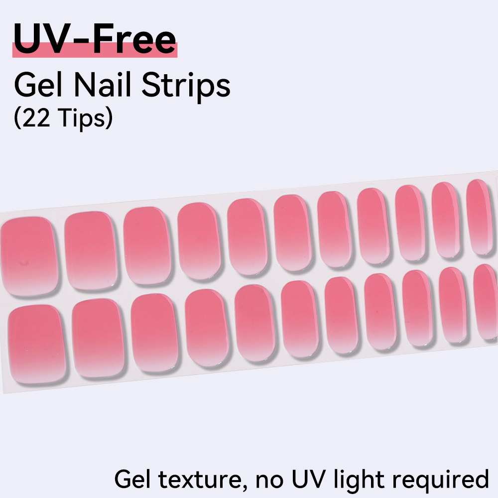 UV-Free Strips Nails Stickers  - Full Cover Adhesive บทวิจารณ์และราคา