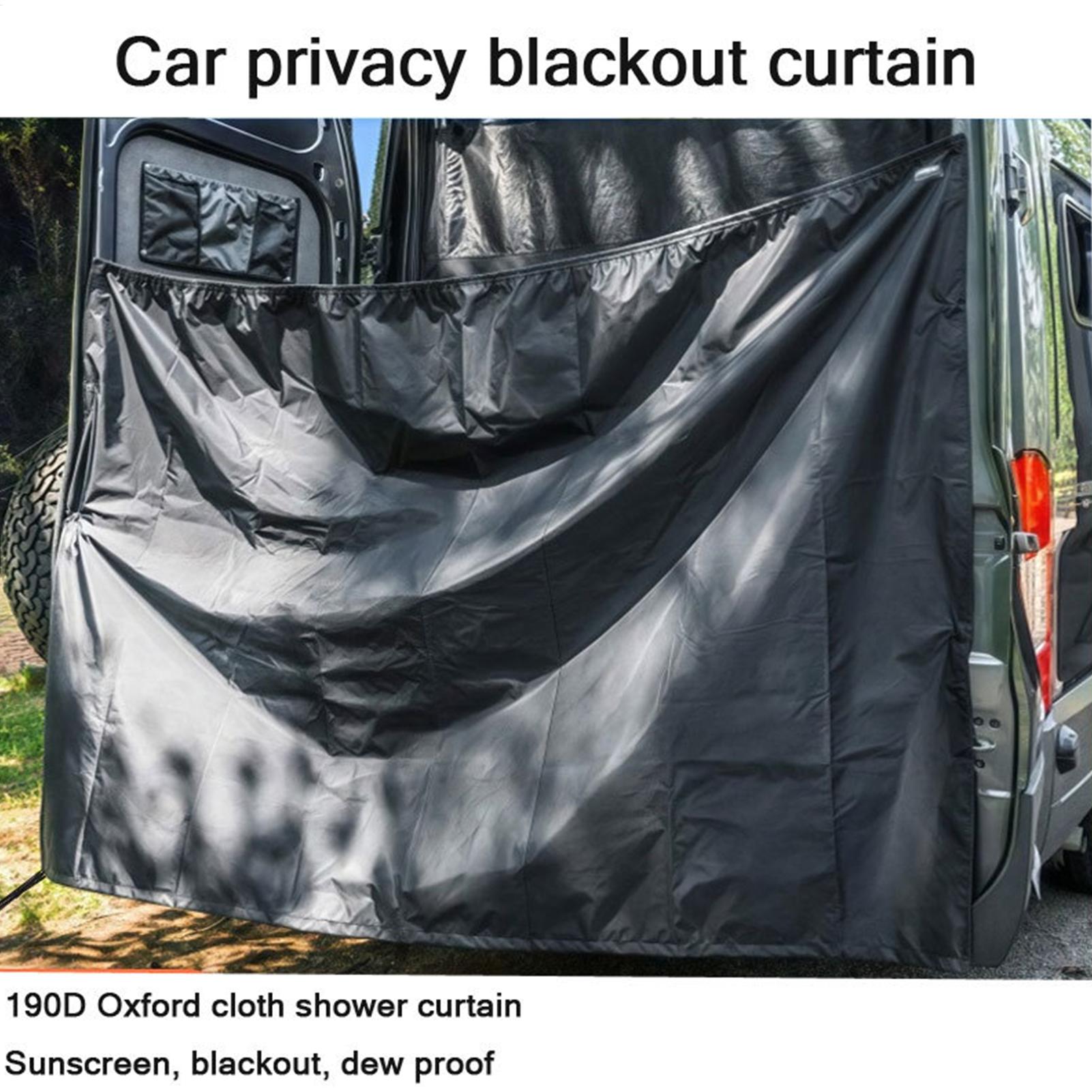 Black Large Car Privacy Drapes - Privacy Screen Protector บทวิจารณ์และราคา