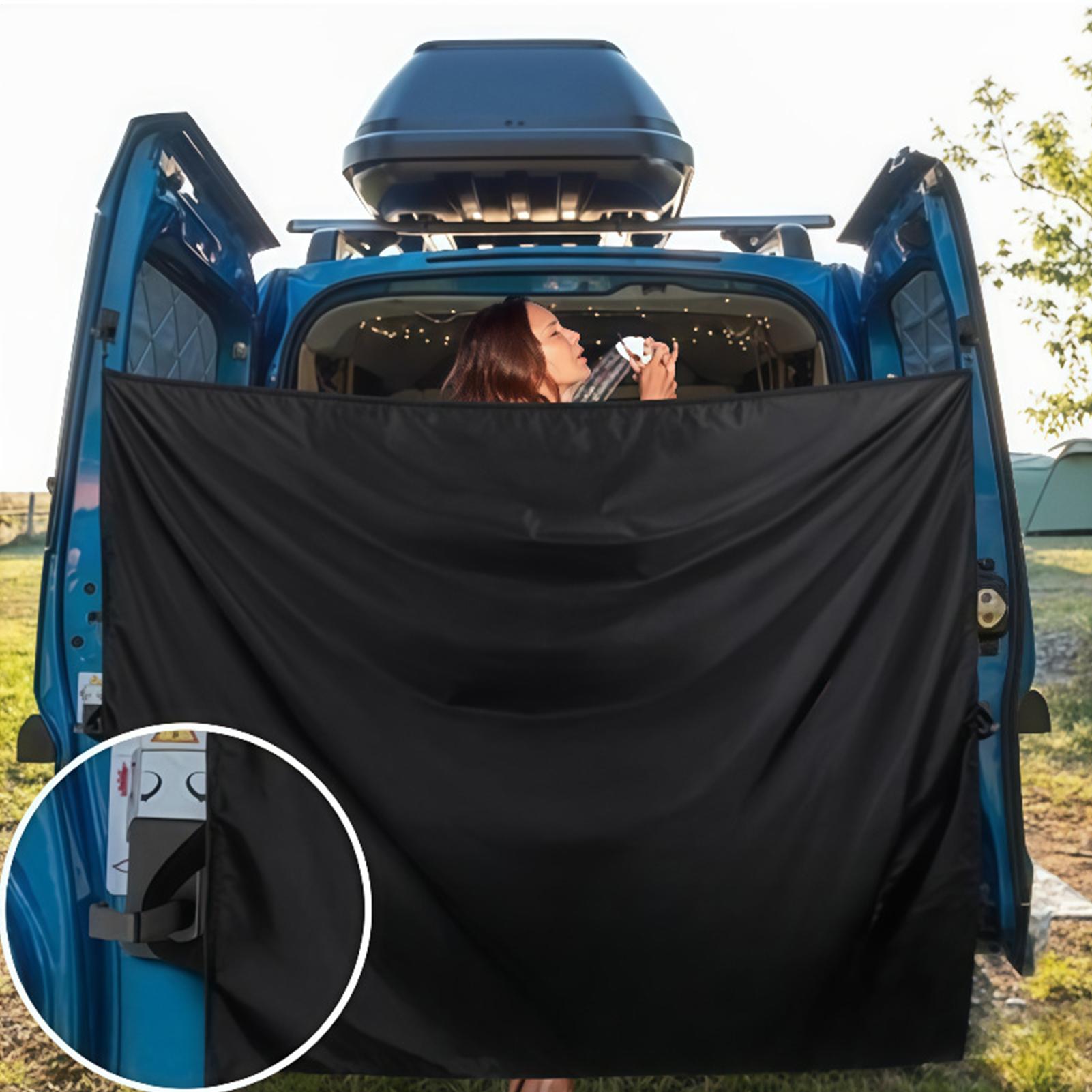 Black Large Car Privacy Drapes - Privacy Screen Protector บทวิจารณ์และราคา