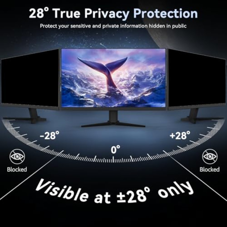 [2 Pack] 27 Inch Computer Priv - Privacy Filter 2Pack บทวิจารณ์และราคา