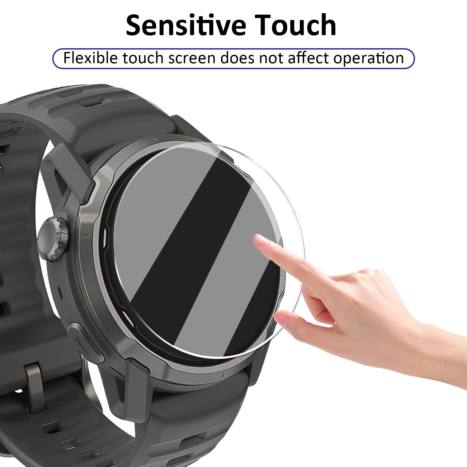 2Pcs Watch Protectors for Coro - Tempered Glass Screen 9H บทวิจารณ์และราคา